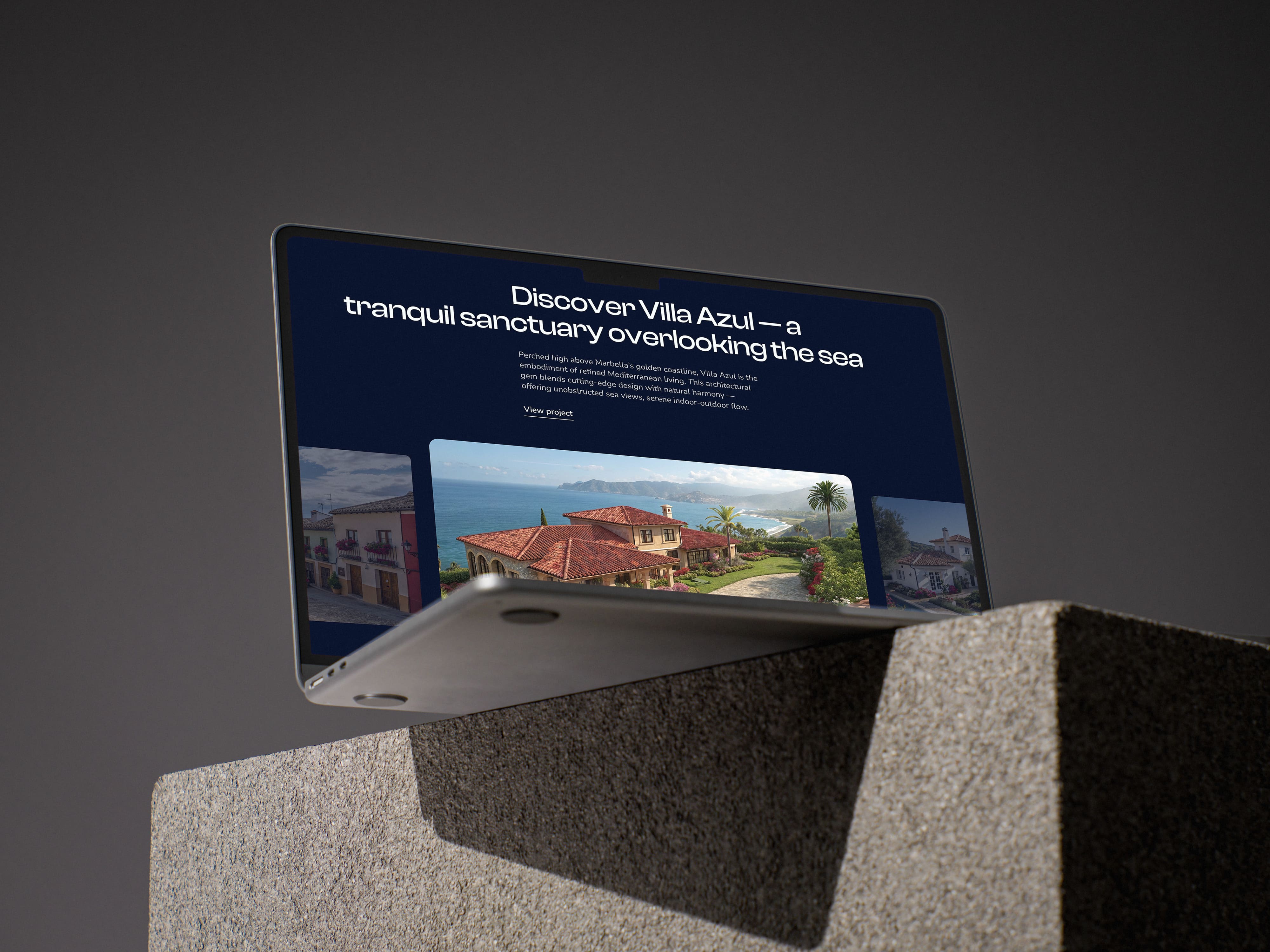 real estate mockup