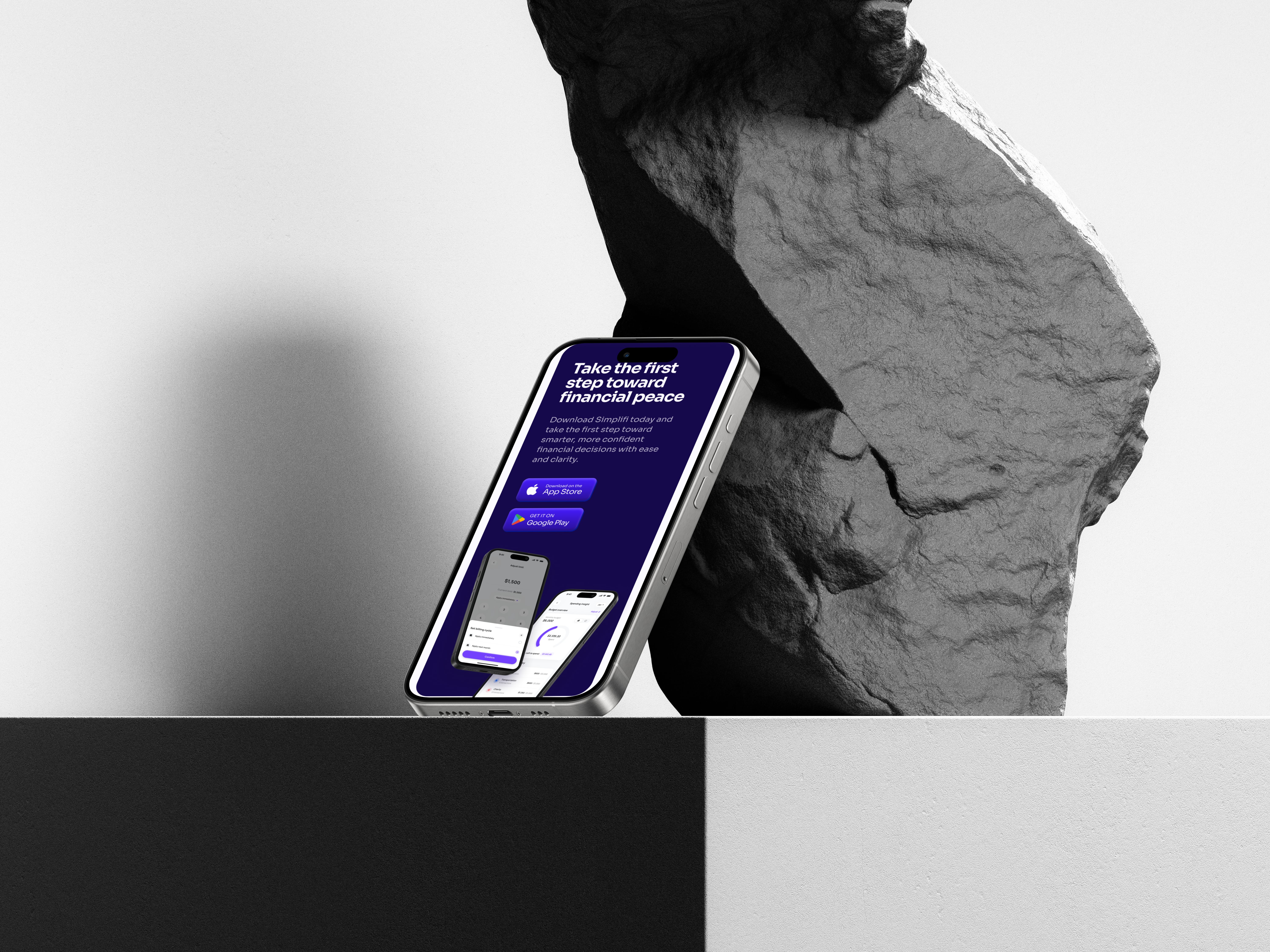 quicken app mockup
